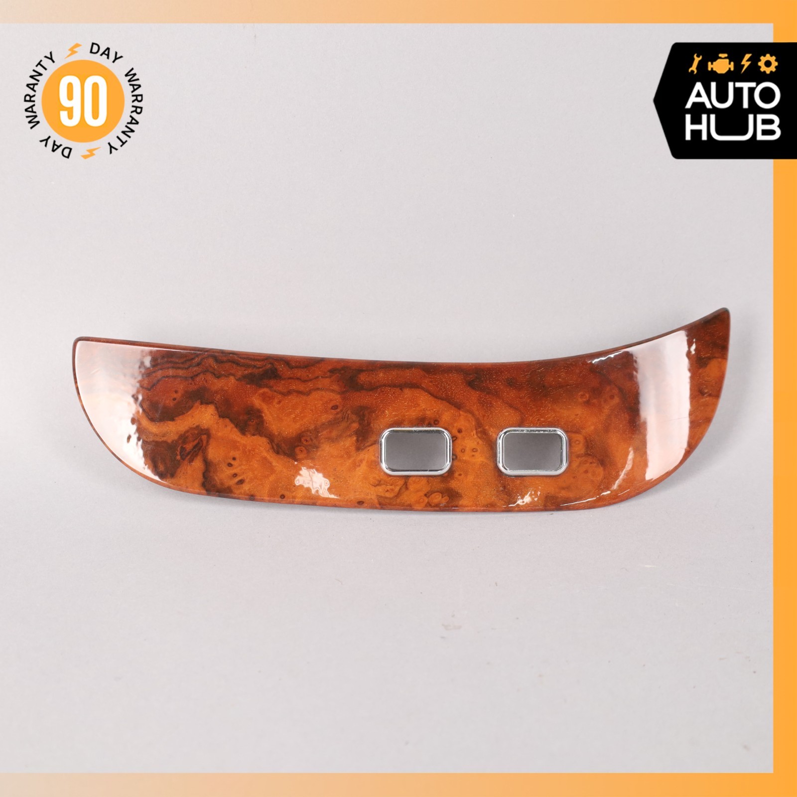 99-09 Rolls Royce Seraph Arnage Front Right Side Seat Switch Trim Cover Wood OEM