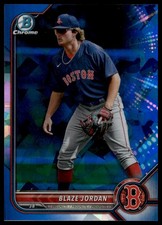 2022 Bowman Chrome Sapphire #BCP-243 Blaze Jordan Prospects Boston Red Sox NM+