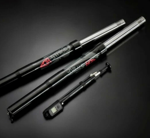 04-019 ⭐︎ N CLAMPinCARDLAND Racing Brothers 890-02071 R09S0401-2 AIR-STRIKE FORKS BLACK LUGS