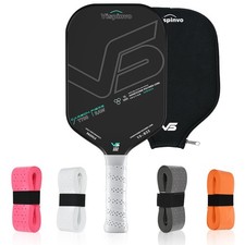 Pickleball Paddle, 16MM T700 Thermoformed Raw Carbon Fiber Pickleba... Fast Ship