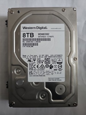 Western Digital 8TB HDD - WD80EDBZ - 11B0ZA0