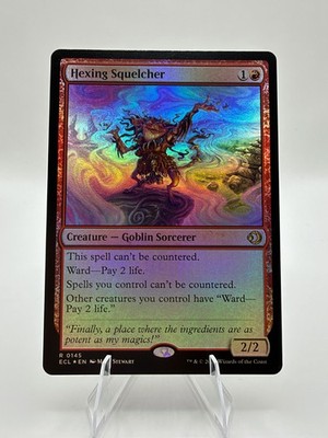 Hexing Squelcher Lorwyn Eclipsed FOILED R 0145