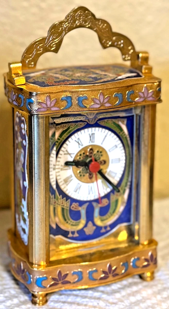 景泰蓝时钟古董时钟| eBay