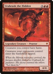 Urabrask the Hidden - New Phyrexia #98 Mythic Rare