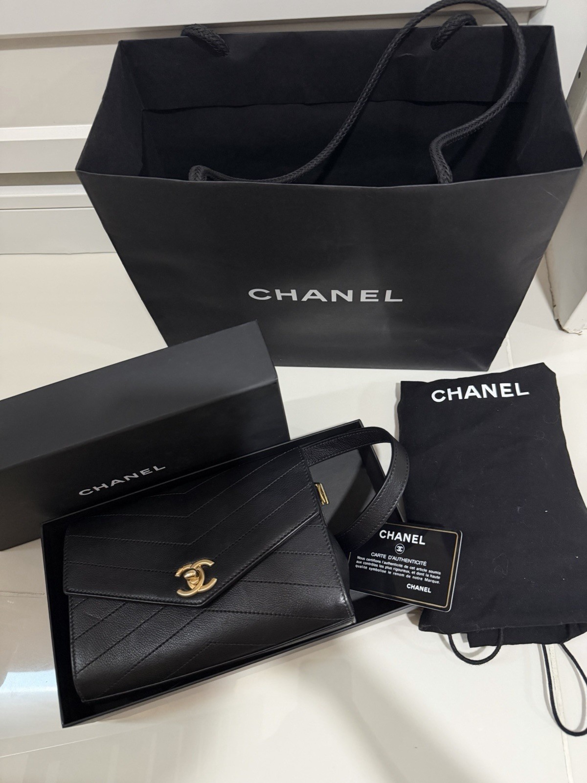 chanel belt bag women