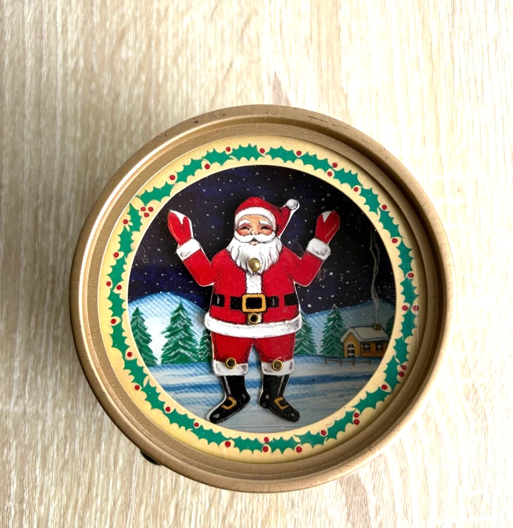 Musical Dancing Santa In Collectible Music Boxes (1970-Now) for