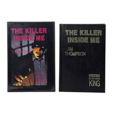 Stephen King, Jim Thompson / The Killer Inside Me Signed Lettered 1st ed 1989