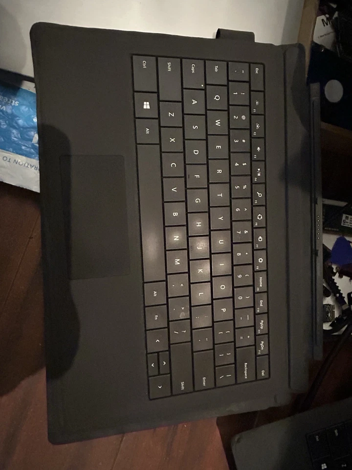 Microsoft Modelo 1644 Cubierta de Teclado para Surface Pro 3/4 Tipo-In Lote de 2 Foto 4 de 4