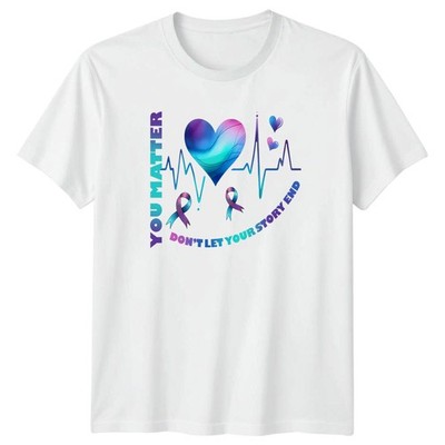 You Matter Don't Let Your T-Shirt Suizidprävention Bewusstsein für psychische Gesundheit