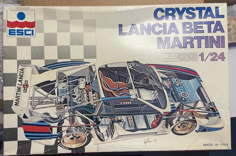 1/24 ESCI - LANCIA BETA MONTECARLO GR.5 - MARTINI - CRISTAL - Immagine 4 di 4