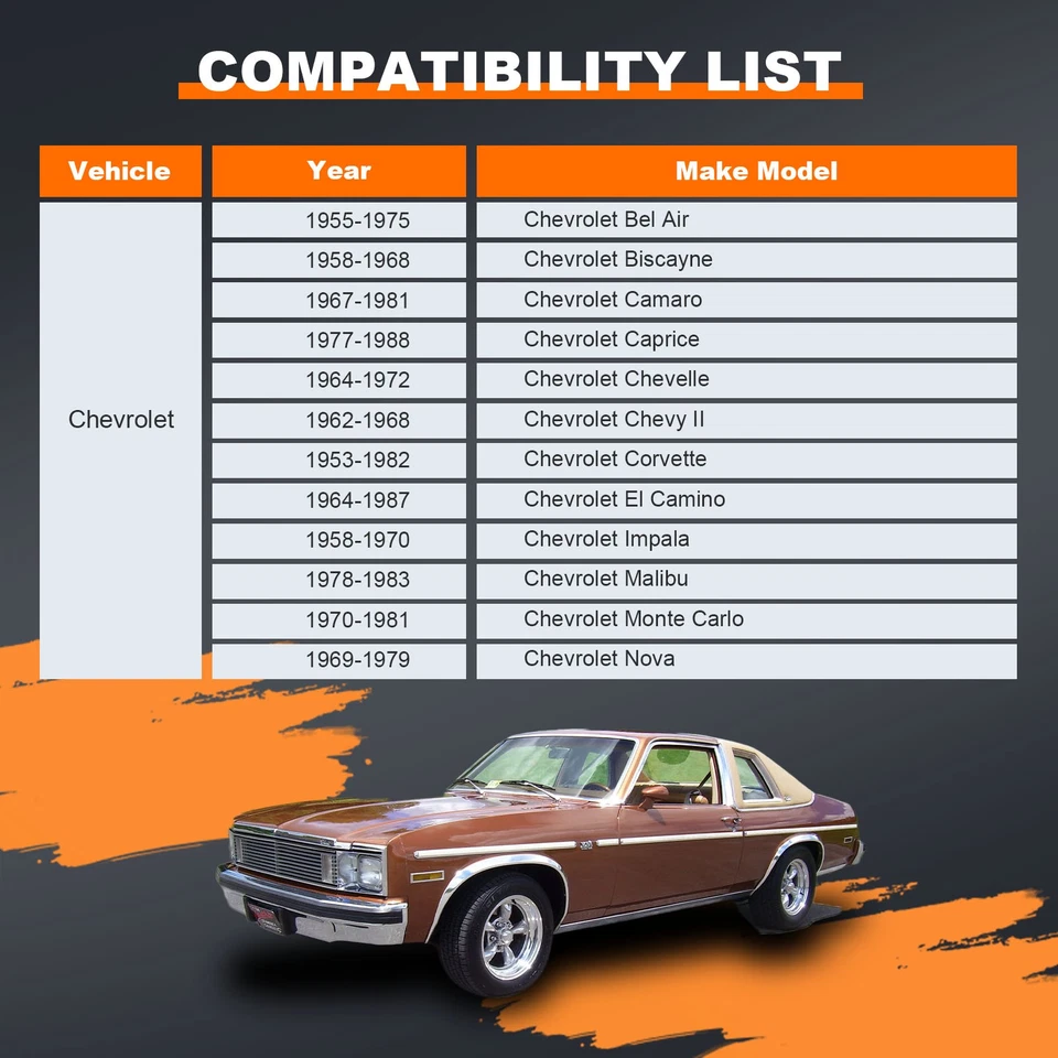 2pcs 1" 5x4.75 Hub Centric Wheel Spacers For Chevy El Camino Chevelle 5x120.65mm - Image 2 of 4