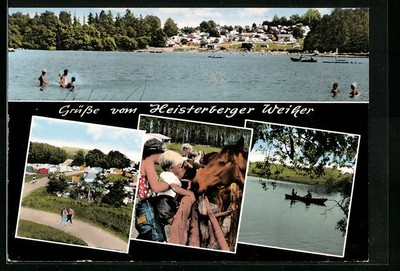 AK Heisterberg, Sport- und Erholungsgebiet Helsterberger Weiher, im Seebad, Zel 