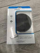 iHome Ultra Slim Wireless Charging Pad Fast Charge 5 Watt