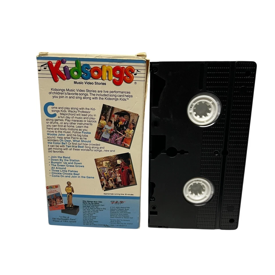 Kidsongs Play-Along Songs VHS. View-Master Video. 1993 V4 - Image 2 of 4