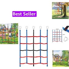Climbing Net for Kids Outdoor, Climbing Cargo Net, Playground Accessories, Ki...
