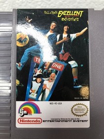 Bill & Ted&rsquo;s Excellent Video Game Adventure Nintendo NES 1991 Official Tested