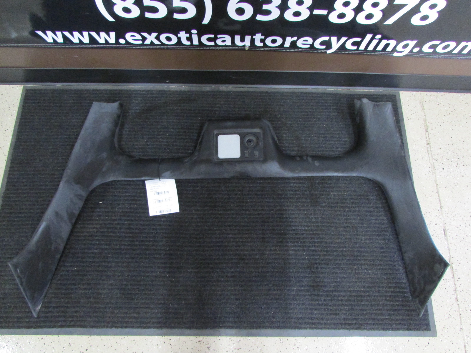 Ferrari 355 Coupe, Rear Upper Trim, Slight Bend, Black, Used P/N 64398600