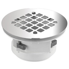 Top-Install Chrome Shower Drain Replacement for Easy Maintenance