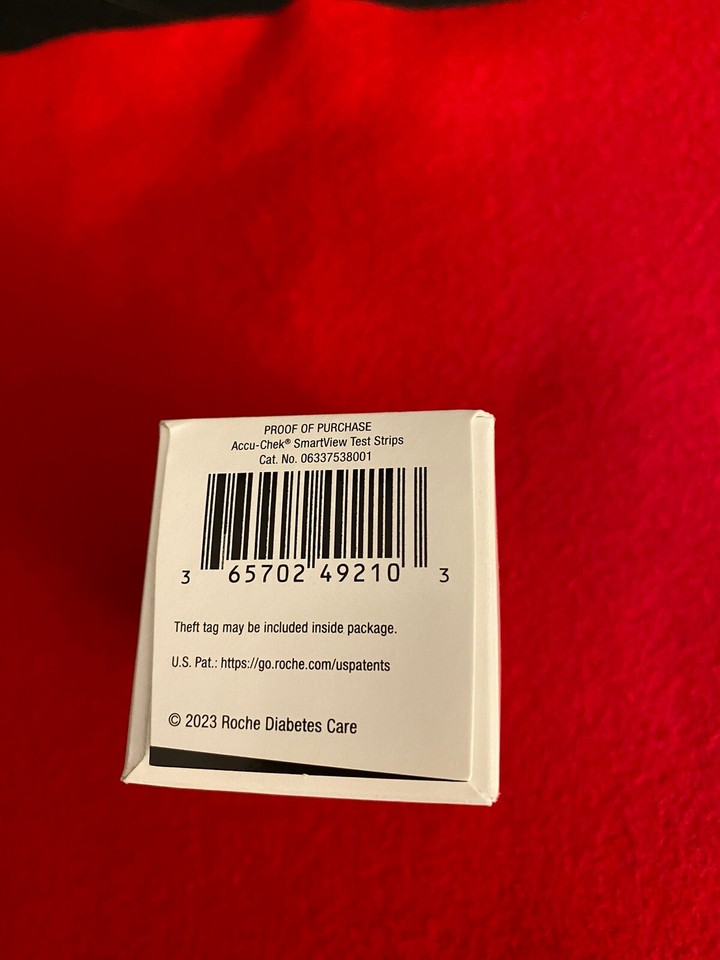 ACCUCHEK Smartview Diabetic Test Strips 365702492103 eBay