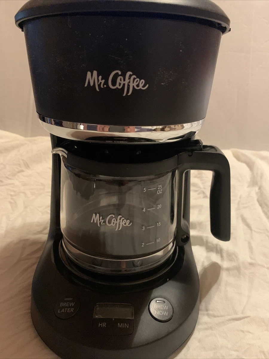 Mr. Coffee 5 Cup Black Coffee Maker