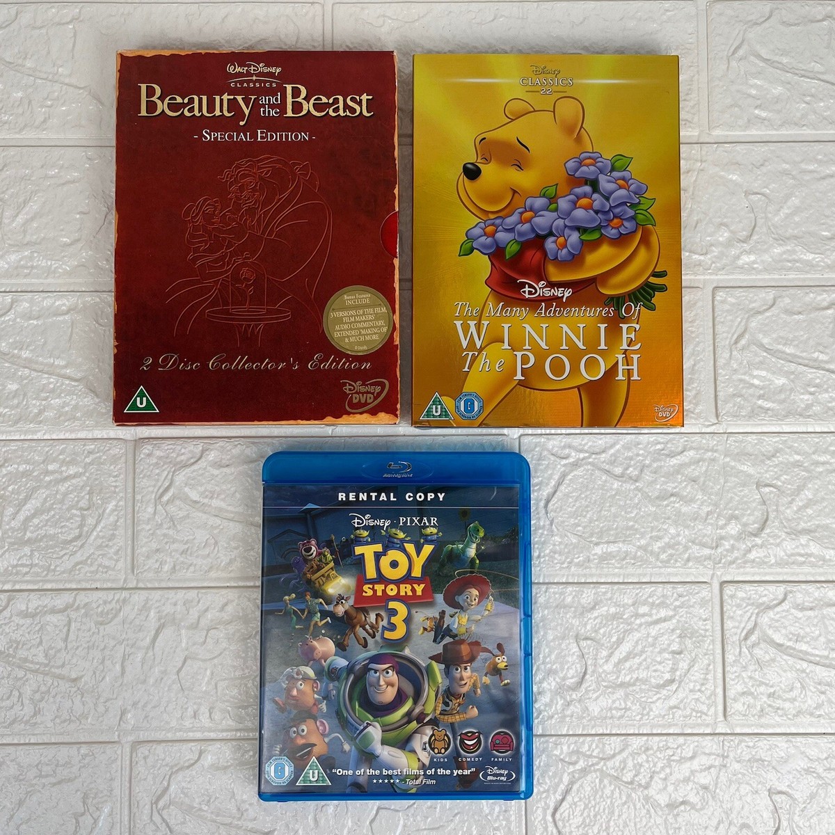 22 x Walt Disney DVD collection : Animated & Live-action from