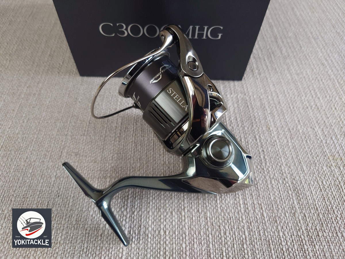 Shimano 22 Stella C3000MHG Spinning Reel-Watch our Product