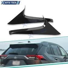 For Toyota RAV4 Sporty Exterior Rear Window Pillar Post ABS Molding Decor Trim