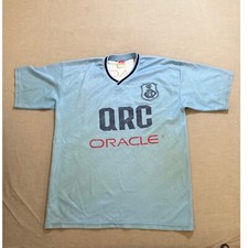Vintage Rossi ORC Oracle Soccer Jersey Mens Large Blue Short Sleeve Adult