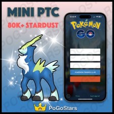 Pokémon PTC Go - Shiny Cobalion - 80K Polvere di Stelle✨Leggi Descrizione✨