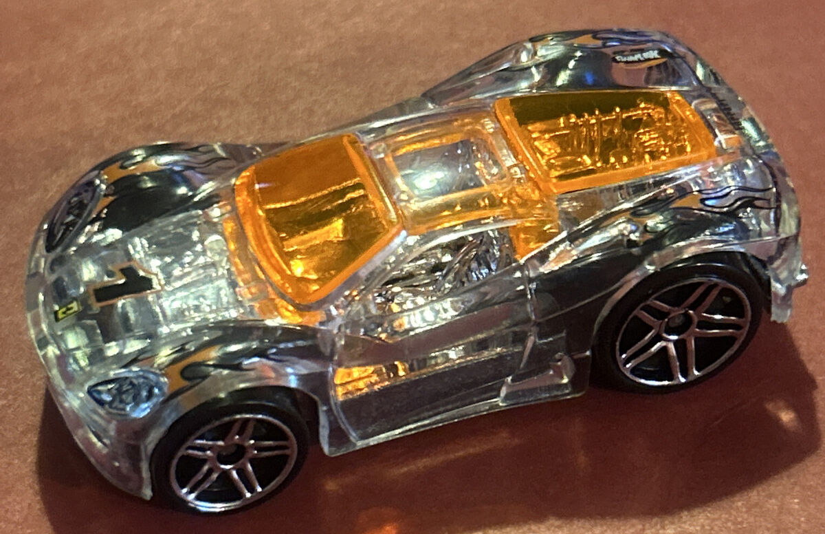Hot Wheels Ferrari 360 Modena #1 Diecast Toy Car Clear Hot Wheels Ferrari 360 Modena #1 Diecast Toy Car Clear