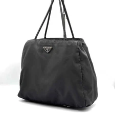 PRADA Handbag Tessuto Nylon Black Authentic