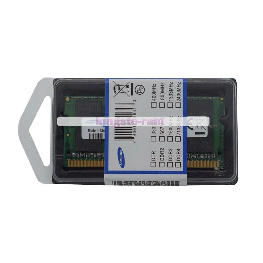 Samsung 16GB 2x8GB DDR3 1066MHz 2RX8 PC3-8500S SO-DIMM 204pin Laptop Speicher 8G - Bild 2 von 3