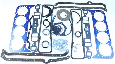 Engine Pro Full Overhaul Gasket Set for 1967-1979 Chevrolet SBC 350 5.7L 2 PC