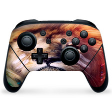 Nintendo Switch Pro Controller Skin Decal Vinyl Wrap - Lion face