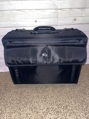 SOLO B78-4 Rolling Catalog Laptop Case with Combination Lock 17