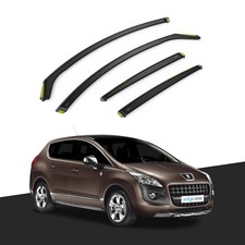 Peugeot 3008 Mk1 2008-2016 5 Door Mpv Wind Deflectors Rain Guard Visors 4pc