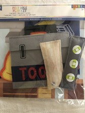 Kids Felt Play Set Tool Kit Role Play New