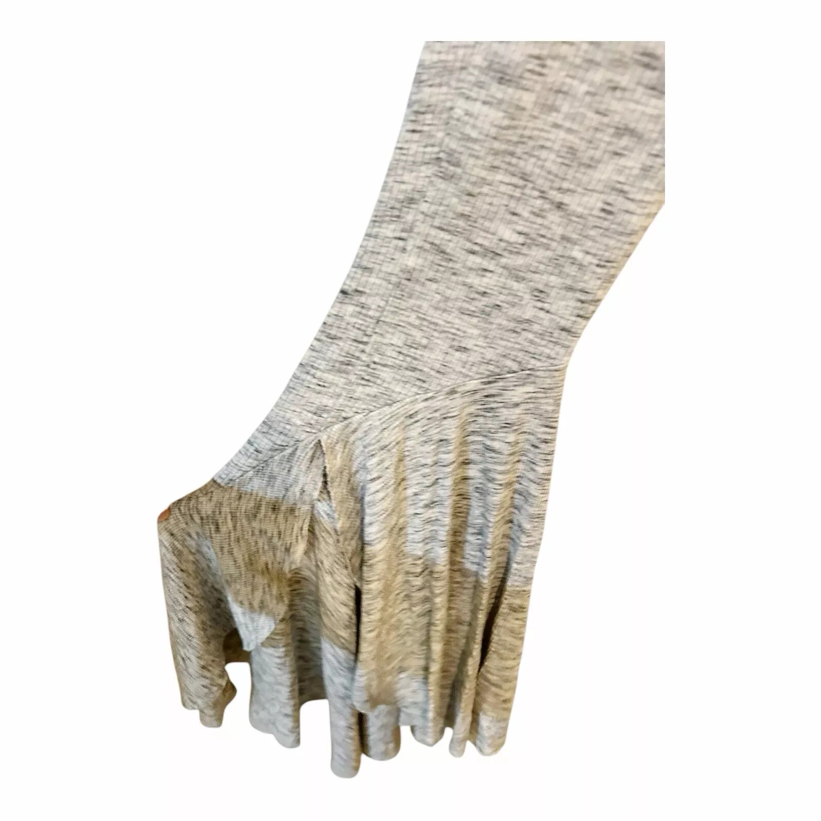 free-people-movement low & flow ribbed ruffle bottom leggings