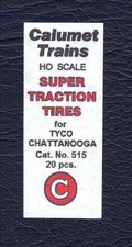 TRACTION TIRES CALUMET TRAINS # 515 HO SCALE ...