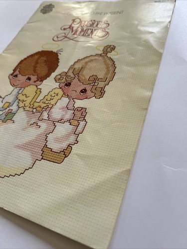Designs by Gloria & Pat Precious Moments Cross Stitch Pattern Book PM-1 1980 - Picture 2 of 6