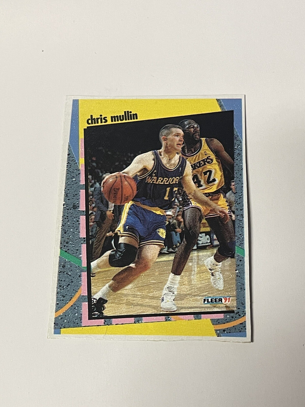 1991-92 Fleer Wheaties #65 Chris Mullen CREASED  **027992