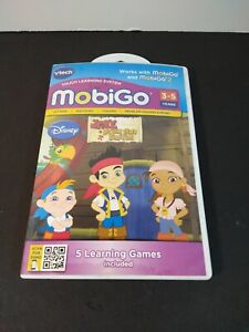 NEW VTech  MobiGo Learning Game LOT Jake and the Never Land Pirates Tangled