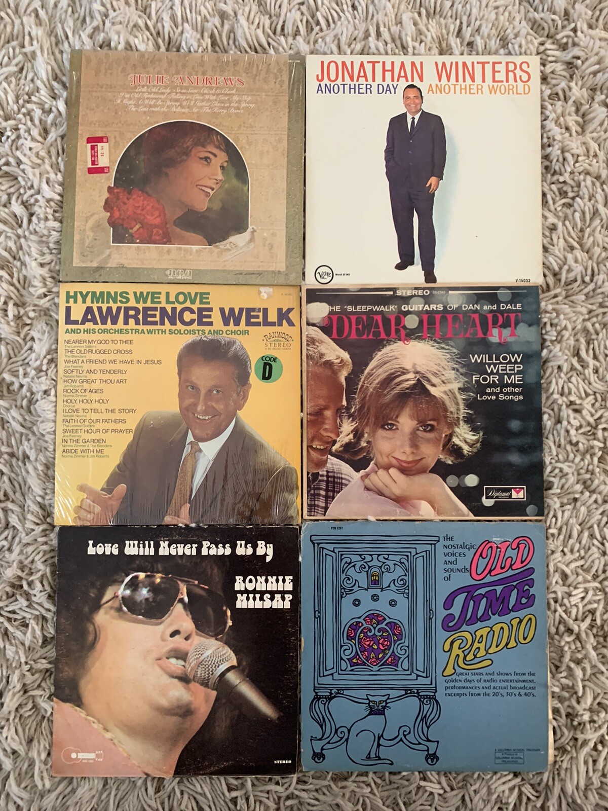 Vintage Vinyl Records - Lot Of 6 Lp Vinyl 1A-image