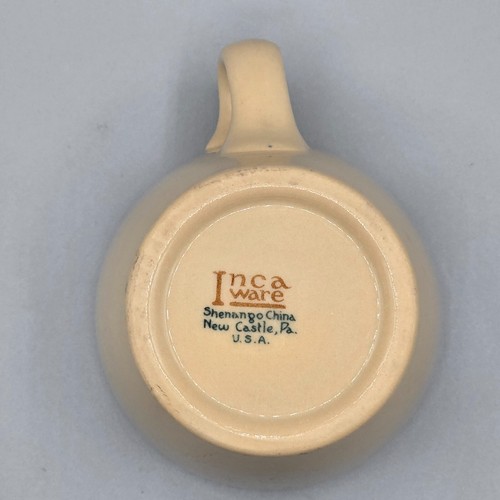 Vintage Shenango China Inca Ware 6 oz. Coffee Cup, 1927-1948 Restaurant-ware - Picture 8 of 8