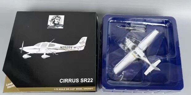 航空機・ヘリコプター 1/72 Gemini General Aviation Cirrus SR22 SR22 1:72 Diecast Model - GeminiJets GJ-GGCIR017 - $65.95