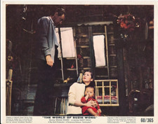 WILLIAM HOLDEN NANCY KWAN Original Vintage THE WORLD OF SUZIE WONG Color Photo
