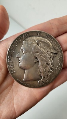 Médaille Argent Ministère du Commerce /Papier 1894 - eBay