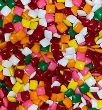 Dubble Bubble 'ASSORTED FRUIT' Chicles Bubble Gum - Chiclets Chewing Gum - 1 LB