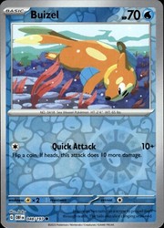 Buizel 048/197 Reverse Holo Common Obsidian Flames
