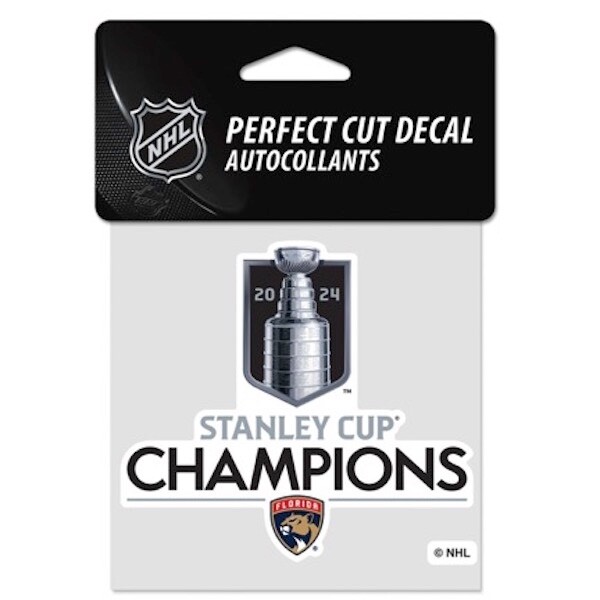 Stanley Cup Champions Florida Panthers STANLEY CUP CHAMPION Perfect Cut Decal-image